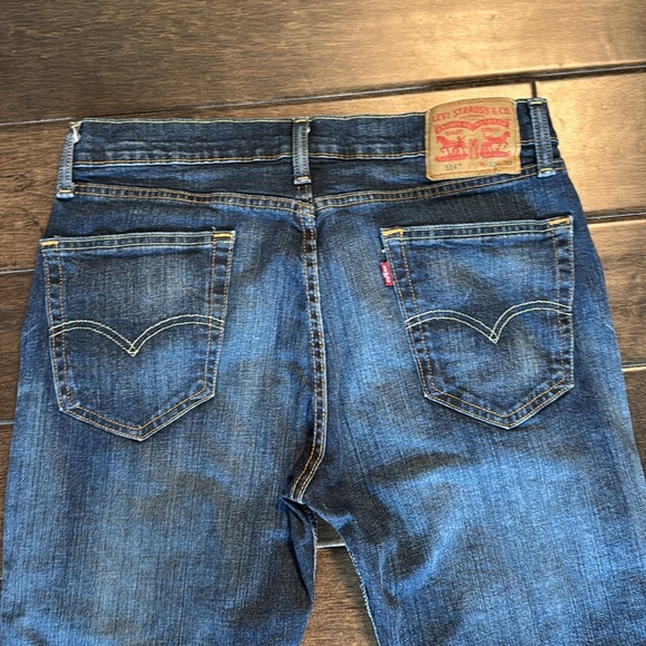 ❤️3/$30 Levi’s 514 Straight Fit Men's Blue Jeans - Picture 6 of 10